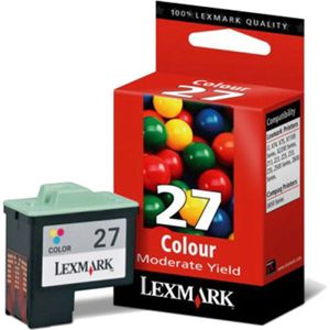 Lexmark Nr.27 (10NX227) inktcartridge kleur (origineel)