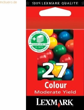 Lexmark - Nr.27 - Inktcartridge - Kleur - Origineel