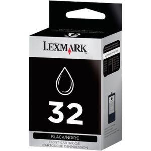 Lexmark 32 zwart (18CX032E) - Inktcartridge - Origineel