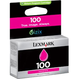 Lexmark Nr.100 (14N0901E) inktcartridge magenta (origineel)