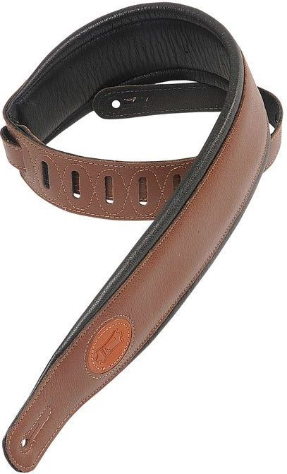 Levys MSS2-BRN Gitarrengurt braun