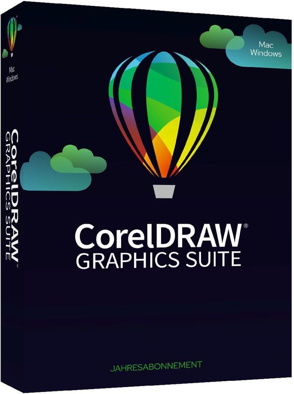 CorelDRAW Graphics Suite - 1 Jaar Abonnement - Windows/Mac