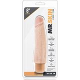 Huidskleurige Realistische en vibrerende Dildo - 17.50 cm