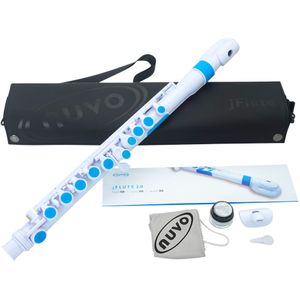 Nuvo jFlute 2.0, wit/blauw