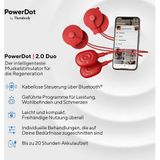 Powerdot Duo Red 2.0 - Spierstimulator - Lichtgewicht - App Gestuurd