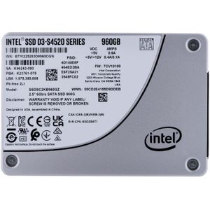 Intel D3 SSDSC2KB960GZ01 internal solid state drive 2.5 inch 960 GB SATA III TLC 3D NAND