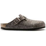 Birkenstock - Klassieke Boston Felt Clog - Bruin - Suède