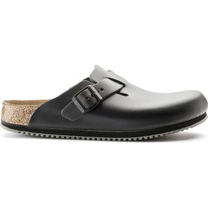 Birkenstock, Schoenen, Heren, Zwart, 36 EU, Leer, Klassieke Leren Klomp