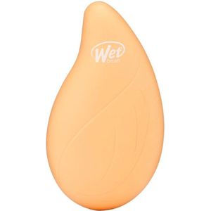 WetBrush Go Green Palm Detangler met ultrazachte Intelliflex borstelharen om knopen voorzichtig te scheiden met gemak, unieke vorm voor comfortabele palmpasvorm, doordrenkt met kokosolie voor zacht
