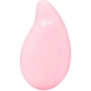 WetBrush Go Green Palm Detangler - Watermelon Oil - Compacte Ontwarrende Haarborstel - Voor Nat En Droog Haar - Ultra Zachte IntelliFlex® Borstelharen - Vermindert Haarbreuk - Lichtgewicht & Handzaam Formaat - Verrijkt Met Watermeloen Olie - Roze