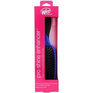 Wet Brush - Pro Shine Enhancer - Haarborstel - Royal Blue - 1 st