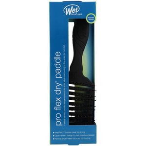 Wet Brush Pro Flex Dry Paddle Detangler Black