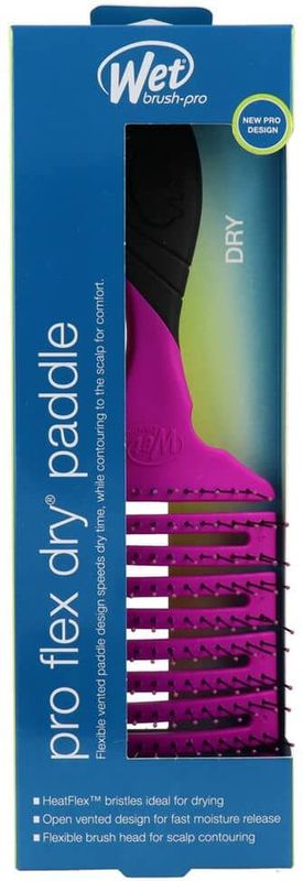 Wet Brush - Pro Flex Dry Paddle - Haarborstel - Paars - 1 count