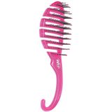Wet Brush - original detangler - haarborstel voor in de douche - ophanghaak - Glitter Paars