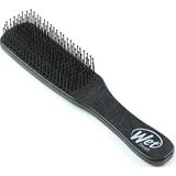 WetBrush Men's Detangler - Haarborstel - Zwart - Ontwart Nat En Droog Haar Zonder Trekken Of Haarbreuk - Voor Dikker, Grover En Krullend Mannenhaar - Geschikt Voor Hoofdhuid En Baard - Met IntelliFlex® Borstelharen - Comfortabel & Ergonomisch Design