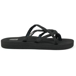 Slipper Teva Women Olowahu Mix B Black On Black-Schoenmaat 38 (UK 5)