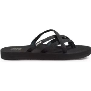 Teva Olowahu Teenslippers voor dames, Zwart Mix B On Black 536, 39 EU