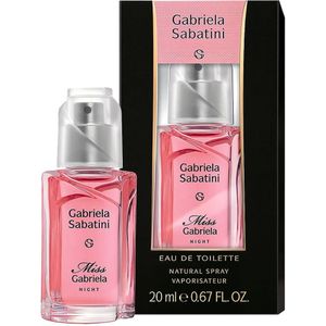 Gabriela Sabatini - Miss Gabriela Night Eau de Toilette 20 ml Dames