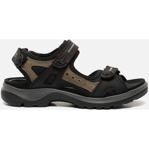 Ecco Offroad Sandalen Zwart Leer