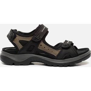 Ecco Offroad Sandalen - Vrouwen - zwart beige grijs