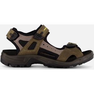 Ecco - Offroad - Sandalen - Zwart - Nubuck, RECEPTOR®-technologie, EVA-schuimmix