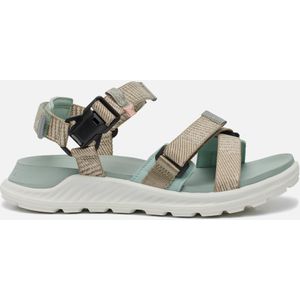 Ecco Exo Wrap Sandalen beige Textiel