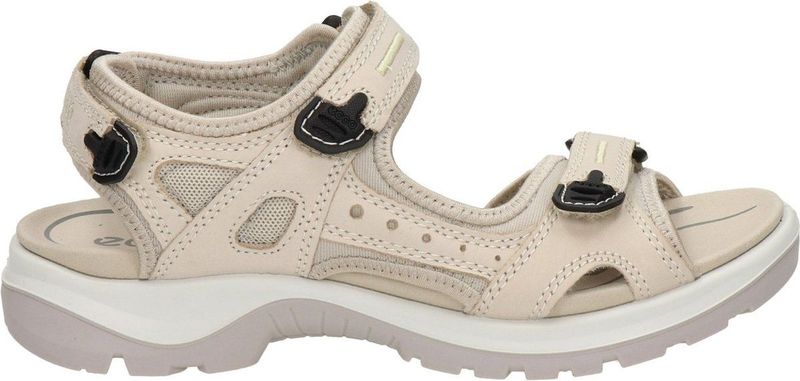 ECCO - Sandalen - Zwart - Leer - Comfortabele Pasvorm