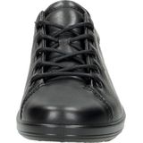 ECCO - Soft 2.0 Low - Veterschoen - Black Feather - Leer