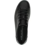 ECCO - Soft 2.0 Low - Veterschoen - Black Feather - Leer