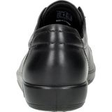 ECCO - Soft 2.0 Low - Veterschoen - Black Feather - Leer