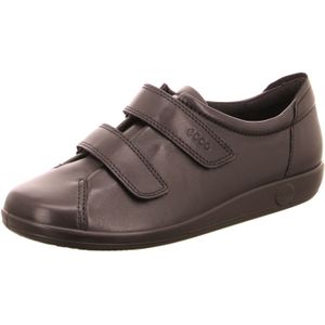Ecco - Soft 2.0 - Sneakers - Zwart - Leer