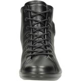 ECCO Zachte 2.0' Low-Top Sneakers voor dames, zwart zwart met zwart sole56723, 37 EU