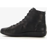 ECCO SOFT 2 0 dames Veterboot - Zwart