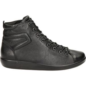 ECCO SOFT 2 0 dames Veterboot - Zwart