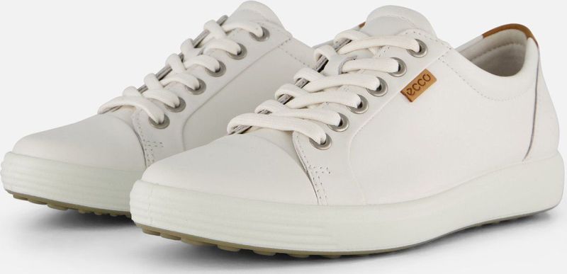 Ecco - Soft 7 - Sneakers - Wit - Leer