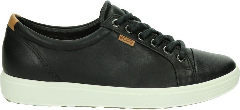 ECCO - Soft 7 - Sneaker - Black Droid - Leer