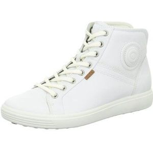 Sneaker ECCO Women Soft 7 High Top White-Schoenmaat 40