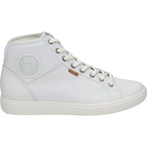 ECCO - Soft 7 High Top - Sportschoenen - Zwart - Leer