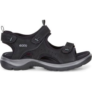 ECCO Offroad leren dames sandalen - Zwart