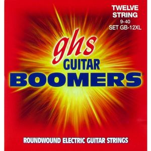 GHS BOOMERS E-gitaarsnaren 12 snaren GB-12XL Extra Light 009/040