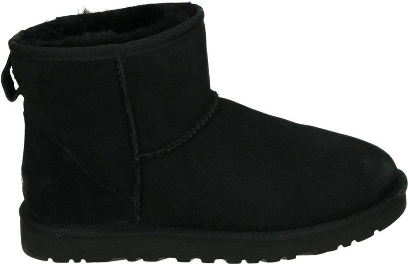 UGG Classic Mini Boot für Herren | UGG EU in Black, Größe 45, Veloursleder