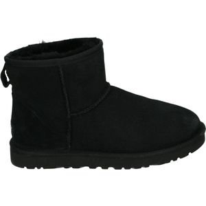 UGG® Classic Mini-laars - Enkellaarsjes - Black - Shearling