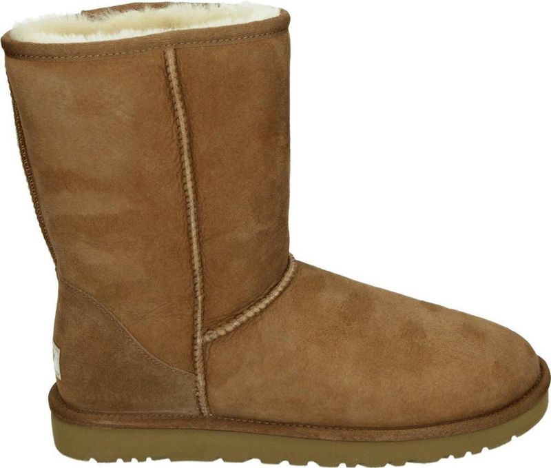 UGG® Classic Short - Kuitlaarzen - Brown - Leder