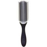 Denman - D4N - Waaierborstel - Zwart - 9-rij