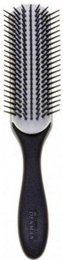 Denman - D4N - Waaierborstel - Zwart - 9-rij