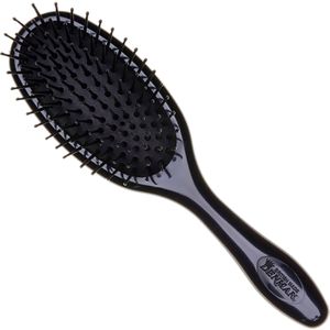 Denman Borstel Paddle Brush D85 Zwart Metal Pins