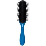 Denman D4 borstel - 9 Row - Santorini Blauw