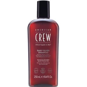 American Crew - Daily Silver - Shampoo - 250 ml