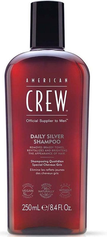 American-Crew Haar,-lichaam-gezicht Haarverzorging-lichaamsverzorgingDaily Silver Shampoo 250 ml (€ 53,72 / 1 l)