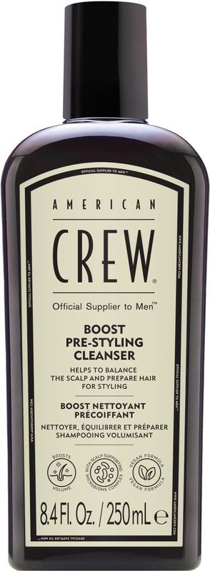 American-Crew Haar,-lichaam-gezicht Haarverzorging-lichaamsverzorgingBoost Pre-Styling Cleanser 250 ml (€ 62,00 / 1 l)